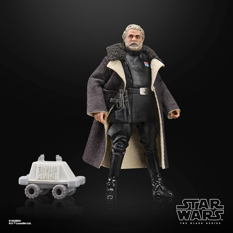 Hasbro ЗВЕЗДНЫЕ ВОЙНЫ Черная Серия Повелитель Имперских Остатков и Полярный Рот Дроид, 'Звездные Войны: Мандалорец и Глого Премиум 15 см Фигурка Действия G3198