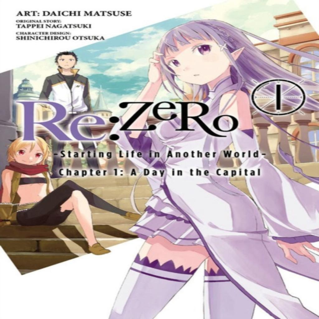 ReZERO Starting Life in Another World Vol. 1 manga by Shinichirou Otsuka Paperback Book 9780316315319
