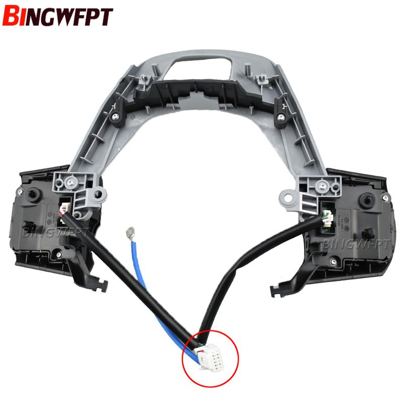 For Toyota Hilux Revo Rocco Fortuner New Steering Wheel Volume Sound Button with backlight 2015 2016 2017 2018 2019 2020