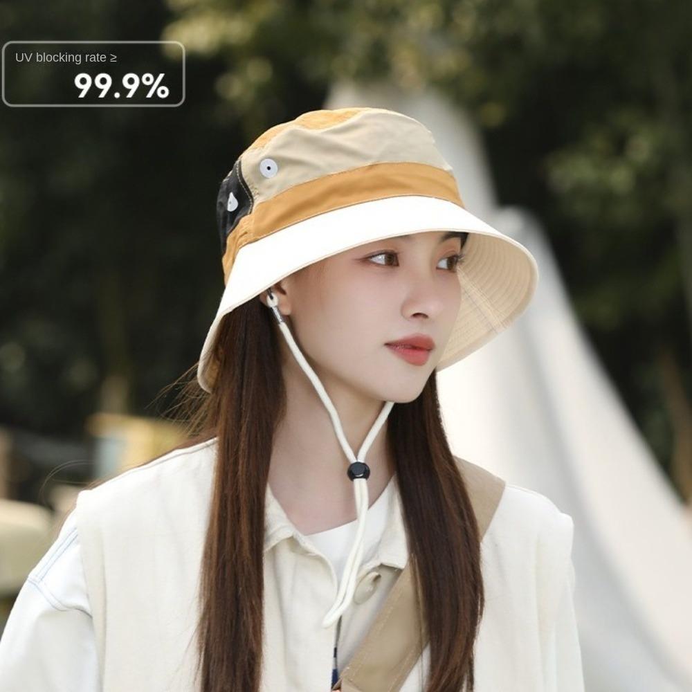 Anti-Sun Fishing Cap Anti-UV Sunscreen Hat Trendy Beach Hat Summer