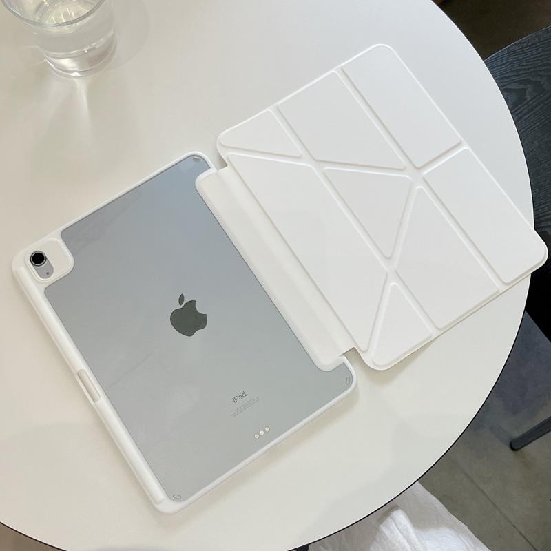Для iPad Air 5 Air 11 A16 11-го iPad Pro 11 12.9 13 10-го Поколения 10.5 10.2 9-го 8-го 6-го 5-го 9.7 Mini 7 6 5 4 Умный Чехол с Держателем для Стилуса