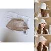 Lightweight Stylish Sun Protection Hat For Women Wrinkled Design