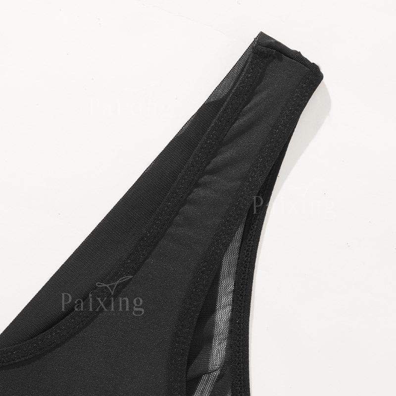 Front-Closure Push-Up Lace Bra for Small Busts - European & American Style, Wire-Free, Nude Feel, Plus Size Available