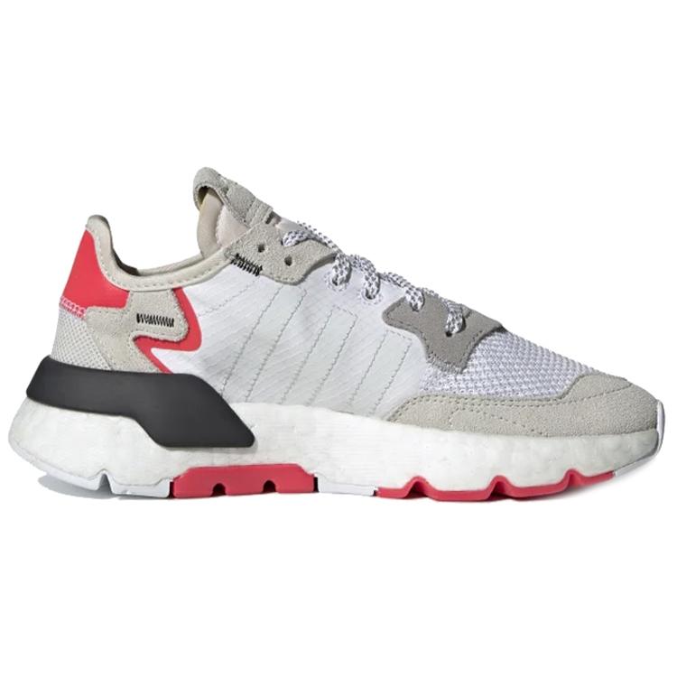Adidas Женские кроссовки Nite Jogger J 'White Shock Red' G28044