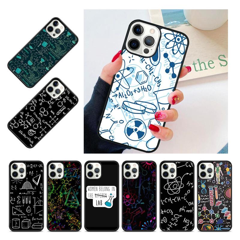 Наука Химия Формулы Чехол для телефона Для iPhone 17 Air 15 16 14 13 11 12 Pro Max Max Plus Задняя крышка Coque