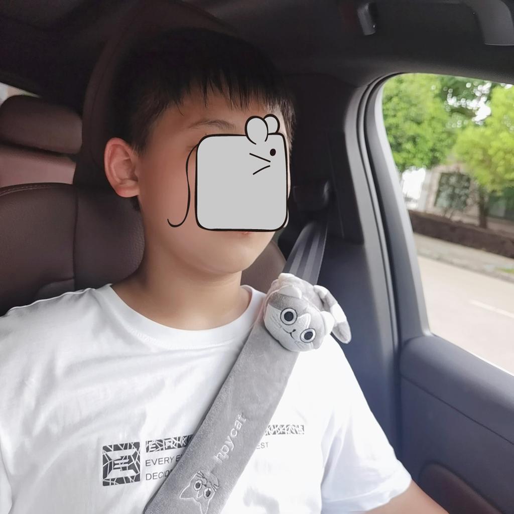 23 см автомобильный ремень безопасности подушка плечевой ремень чехол Pad мультфильм животных дизайн автомобильный интерьер доступ