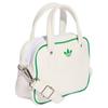 New Adidas Originals ADICOLOR Polyurethane One Shoulder Handbag Mini Unisex White JX7873