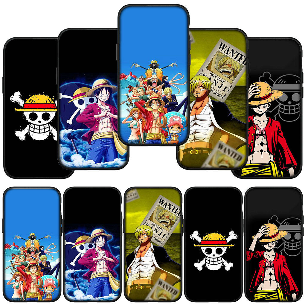 For iPhone 15 14 Xiaomi Redmi Note 13 12 11 Pro Max X 8 7 XR Samsung Galaxy A15 S24 S23 A05 Huawei OPPO A17 Anime One Luffy Sanji Piece Phone Case