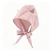 Little Devil Headscarf Hats Solid Color Sun Protection Caps New Strap Pullover Hat  Women