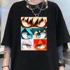 Hot Deku Bakugou Katsuki Todoroki Shoto Printed T-shirts for Women Men Summer Tee Shirt Anime Casual Short Sleeve Tops