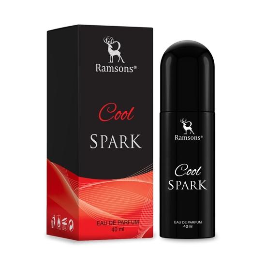 Ramsons - Парфюмированная вода COOL SPARK | 40 МЛ | Духи для мужчин | TN - Анис, Лаванда, Полынь | Миннесота - Роза, Жасмин| BN — Мускус, Амбра