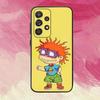 R-Rugrat Чаки12 A-Анжелика Чехол для телефона для Samsung S25, S24, S21, S22, S23, S30, Ultra, S20, Plus, Fe, Lite, Note, 10, 9, 5G Черная крышка