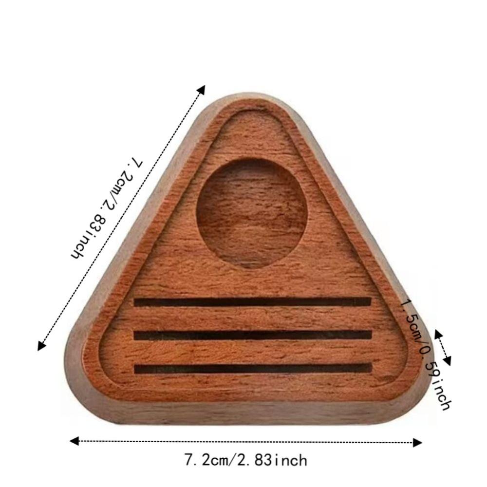 Triangular Coffee Filter Screen Rack Professional Espresso Grounds Screen Holder Cafe