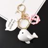 Car Interior Accessories Bag Charm Keyring Ornaments Dolphin Key Chain Whale Keychain Key Rings