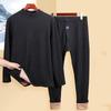 Men's Winter Lamb Fleece Thermal Underwear Set
