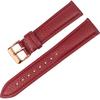 Tong Charmey Watch Strap for Men and Women, Ultra-Thin Double-Sided Genuine Leather Replacement Watch Band, Soft and Easy Click, Fashionable, Lychee T
