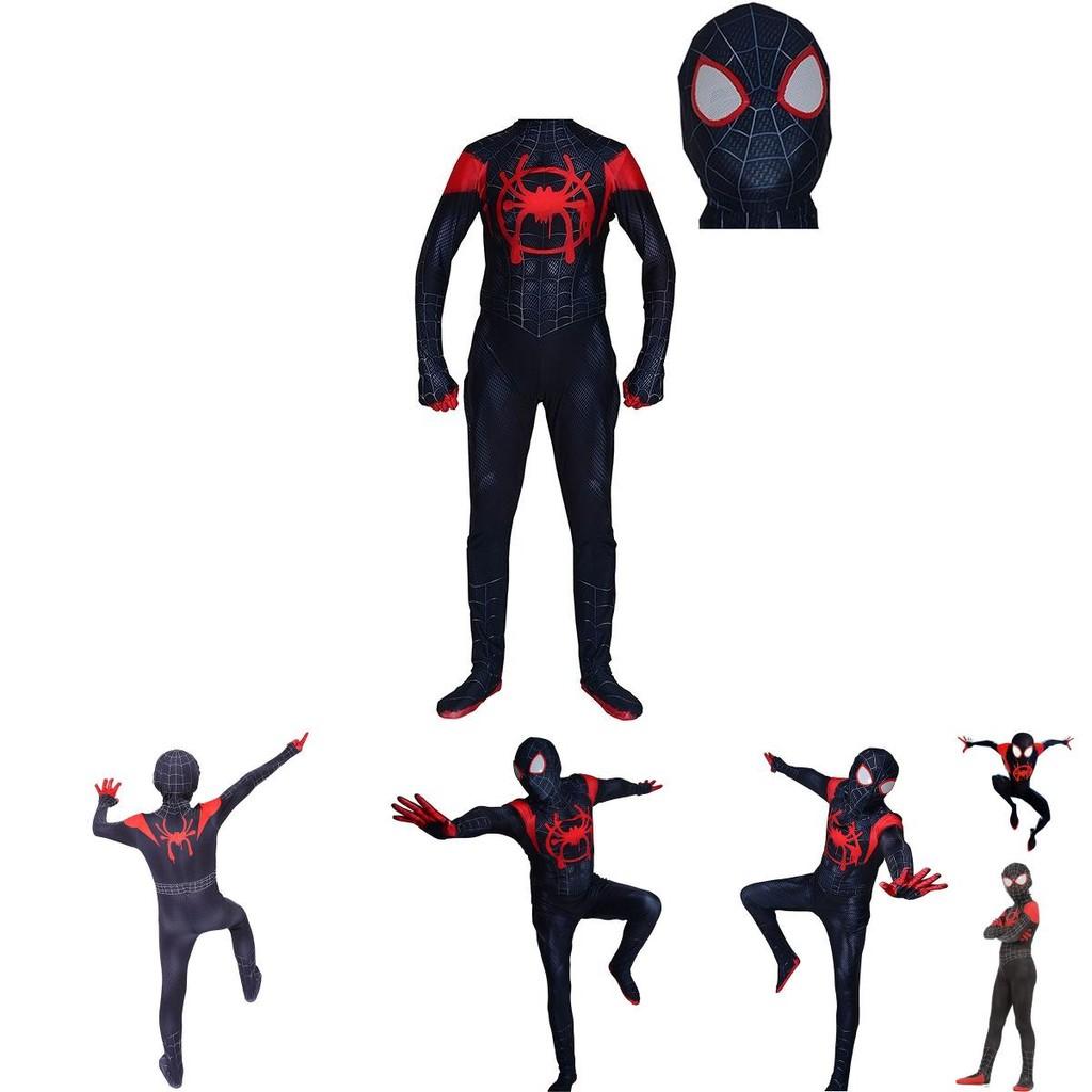 Изысканное качество Spider-man Into The Spider-verse Костюм для ролевых игр