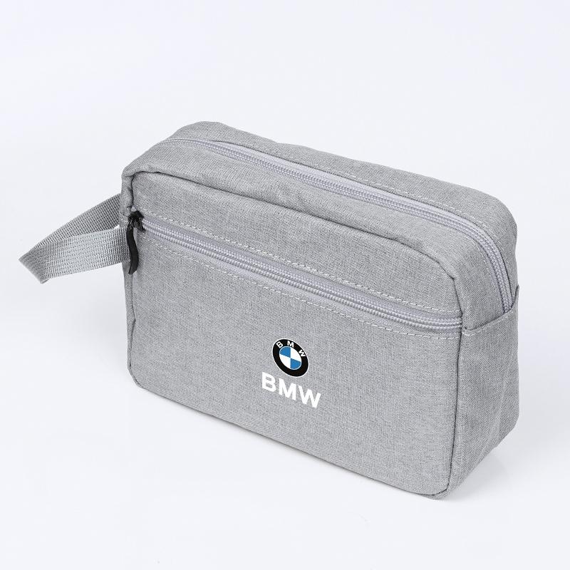 Car Interior Canvas fabric Handbag Valve Cap Accessories For BMW X1 X2 X3 X5 X4 X6 X7 iX3 F20 F10 F07 E70 E46 E90 E92 E60 E39 SU5