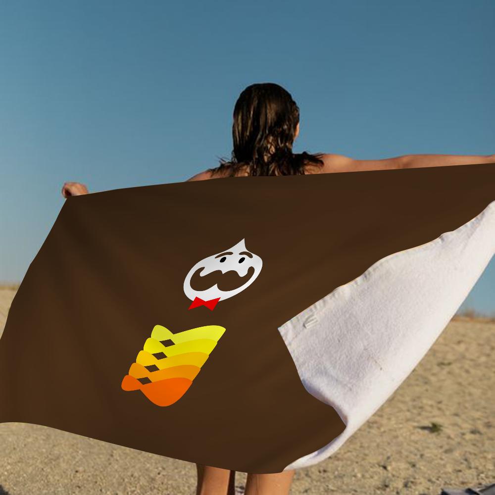 Модные P-Pringles L-LLC Большие пляжные полотенца из микрофибры Быстросохнущее полотенце Песчаные пляжные полотенца Полотенце для бассейна для путешествий Пляжный бассейн Йога