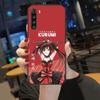 Милый чехол для телефона Kurumi Tokisaki для Xiaomi Mi 12 11T 10T 9T Lite Pro Ultra Note 10 Poco F3 F4 X4 GT, мягкий черный чехол для телефона