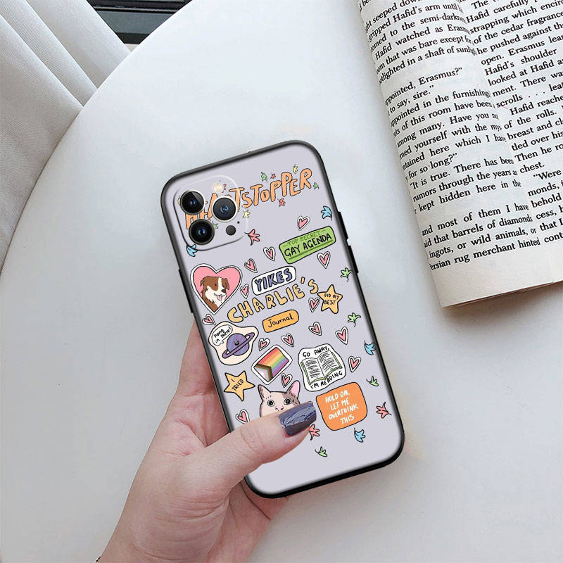 Чехол для телефона ED23 Heartstopper для iPhone 6 6s 7 8 11 12 13 14 15 XS Pro Max XR X SE Samsung S20 S21 S22 S23 S24 FE Ultra Plus Lite S21S A55