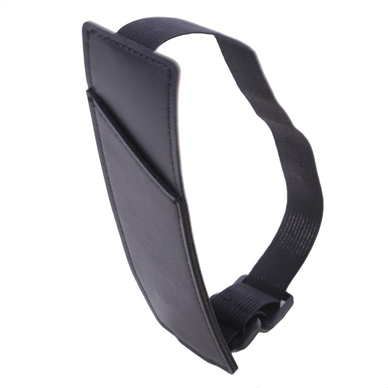 Регулируемый держатель для ручки на резинке, однотонный чехол для ручки из искусственной кожи, студенческий блокнот, страница книги, зажим для ручки