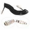 Coiled Coiled Air Hose Steel + PU Coiled Air Extension Hose  Air Compressor