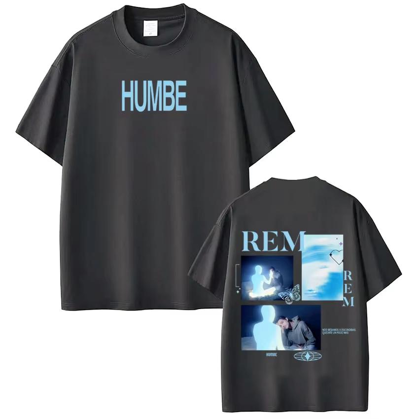 Singer Humbe Dueno Del Cielo 2026 World Tour Tshirts Men Women Pop music Short Sleeve T Shirt Fashion Hip Hop Tshirts