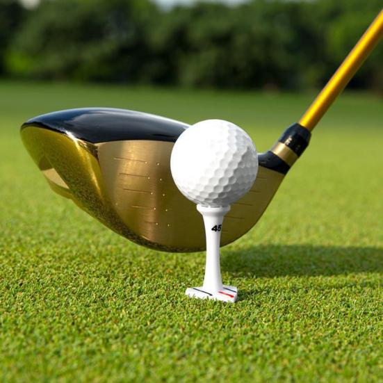 6 шт. пластиковые футболки для гольфа уменьшают трение и сопротивление профессиональные футболки для гольфа 7,5/8/8,5 см изогнутые сервировочные штифты тренировочный мяч для гольфа