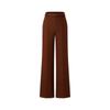 Anna Kou Women's Belted Straight-Leg Winter Trousers
