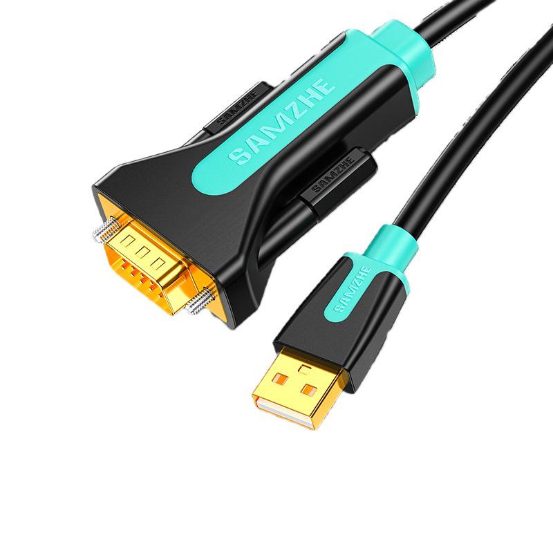 Последовательный кабель USB - RS232, разъем USB - DB9 для отладки COM-порта кассового аппарата/принтера