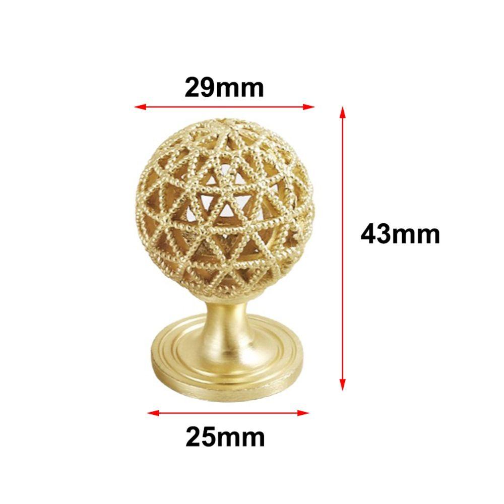 Zinc Alloy Cabinet Door Knob Vintage Cabinet Door Handle Classical Drawer Handle Cabinet Furniture