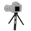Aluminium Alloy Mini  Desktop Tripod Adjustable 1 4   Screws for SLR Mirrorless Camera Mobile