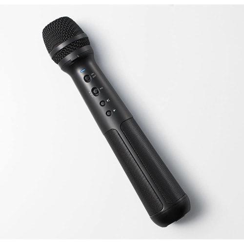 King Jim SPMC10 Black Speaker and Microphone, Wireless Conference Microphone, Integrated Speaker and Microphone