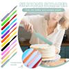Silicone Jar Spatula, Spatulas Kitchen Set, Heat Resistant Spreader For Baking Mixing Cake Cream Butter Scraper