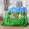 Одеяло с изображением животных, пересекающих новые горизонты, мягкое одеяло для дома, спальни, кровати, дивана, пикника, путешествия, офиса, одеяло, детское