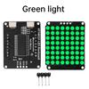 8*8 Dot Matrix Module Red Light Microcontroller Display Module MCU LED Display Control Module  Ht16K33 Driver I2C Interface 5V