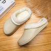 Winter Men's Warm Cotton Slippers Plush Slides Outdoor Indoor Warm Shoes Men Women Home Bedroom Cotton Slippes Big Size 46-47