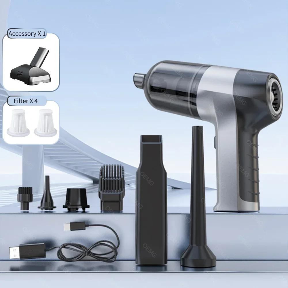 CENRR 150000PA Car Vacuum Cleaner High Suction Portable Cleaner for Home Appliance Cordless Powerful Car Cleaner for Keyboard