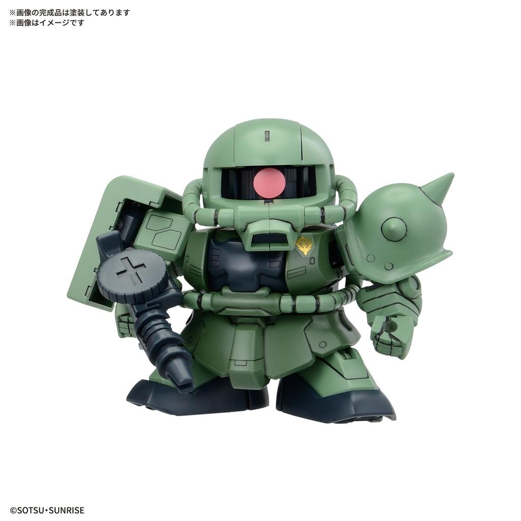 BANDAI SPIRITS SD Gundam BB Senshi Mobile Suit Gundam Princeity of Zeon Army MS Set Цветная пластиковая модель с кодировкой
