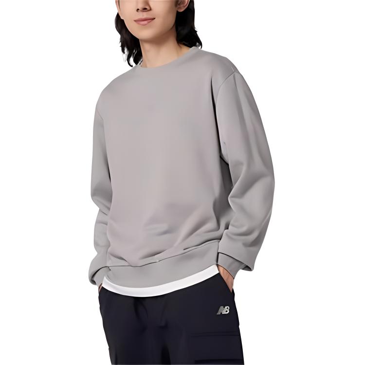 New Balance Sweatshirt Men's Gray AMT33334-TAG