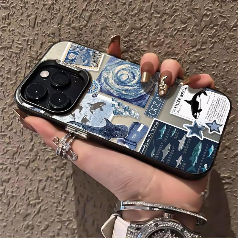 Чехол для телефона с рисунком на морскую тематику Для Samsung Galaxy A16 A15 A34 A35 A53 A55 A54 S26 S25 FE S24 Ultra S23 Plus S22 S21 S20
