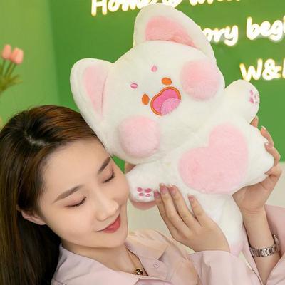 Милая мультяшная плюшевая кукла DuDu Cat Kawaii, диванные подушки, украшения для дома, пушистая мягкая игрушка для друзей, рождественские подарки