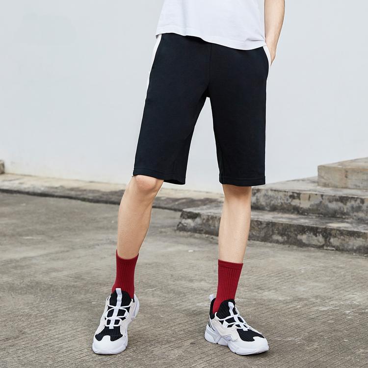 Li Ning Sports Fashion Collection Casual Shorts Men's Black Moderate AKSP739-1