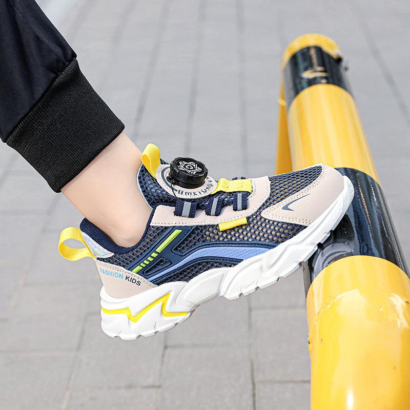 Дышащие мальчиковые кроссовки Classmate на одинарной пружине, летние, приливные, Китай Dawang 2025, спортивная и повседневная обувь, спортивная обувь, детская повседневная