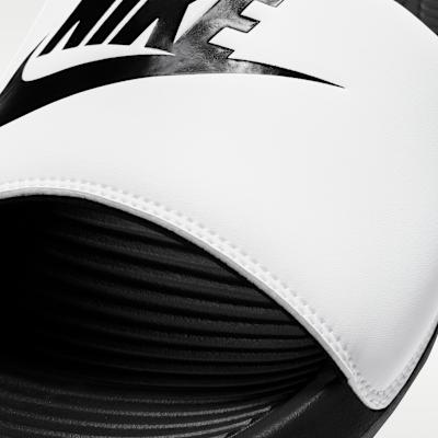 Nike Victori One Шлепанцы Белые Черные