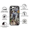 Cute Raccoon Phone Case For iPhone 16,15,14,13,12,11,Plus,Pro,Max,Mini Magsafe Magnetic Wireless Charging