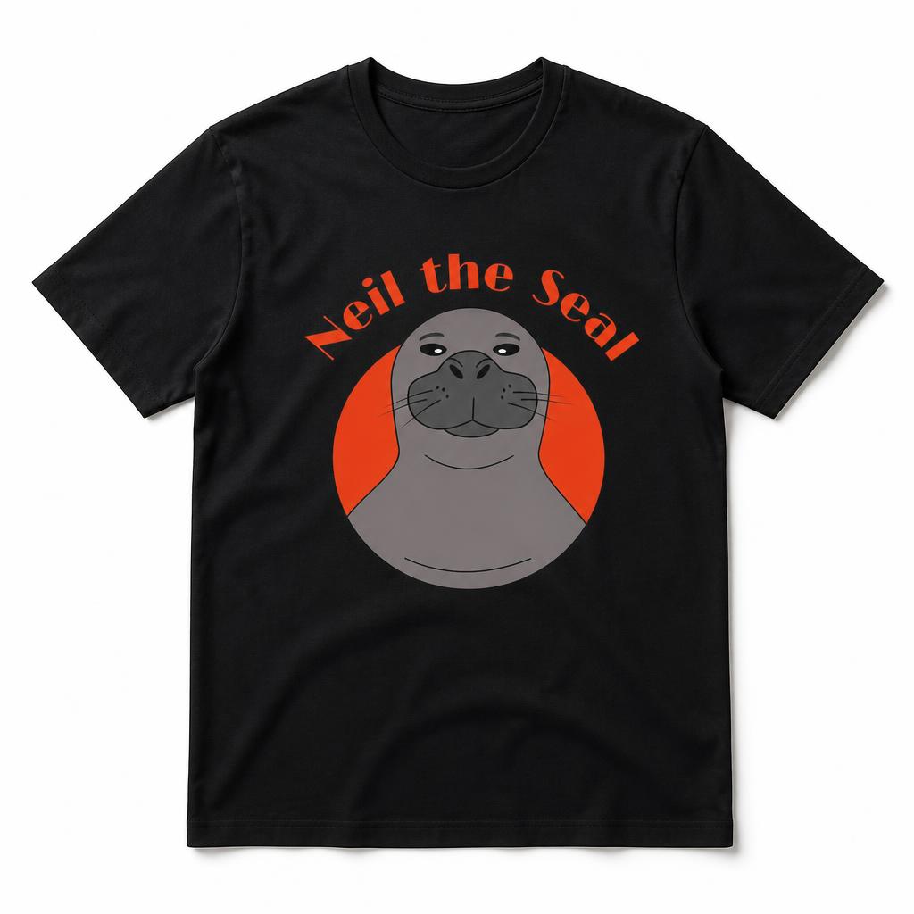 Neil the Seals Unisex T Shirt Cotton Clothing Fun Short Sleeve Tee Gift TShirts