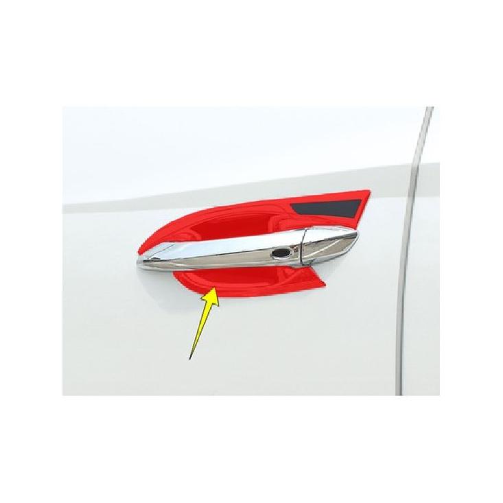 Накладка на рамку ручки двери (внутренняя) 4 шт. Для Hyundai Tucson - Ярко-красный