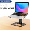 Aluminum Laptop Stand,Ergonomic Adjustable Notebook Stand,Riser Holder Computer Stand Compatible with Air, Pro, Dell, HP, Lenovo